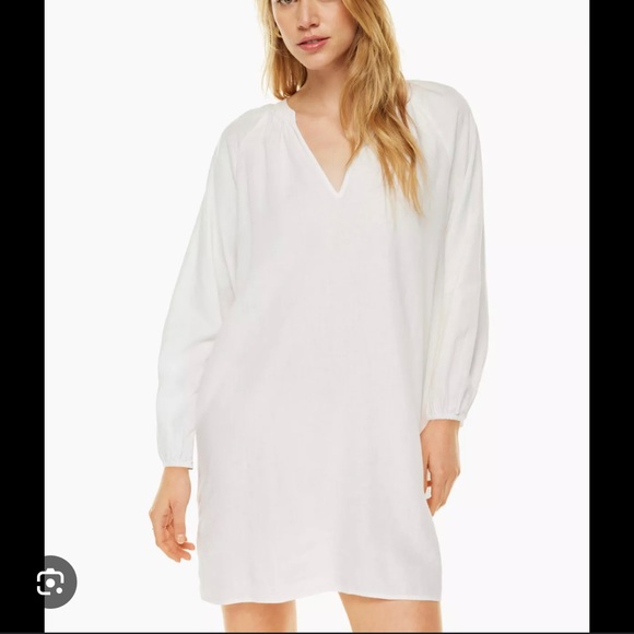 Aritzia Fae Linen Dress - Picture 1 of 4